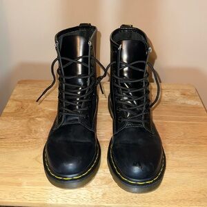 Dr. Martens 1460 Smooth Leather Lace Up Boots